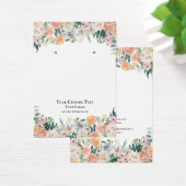 Schmuckkarte, Aquarellflorale (Schreibtisch)