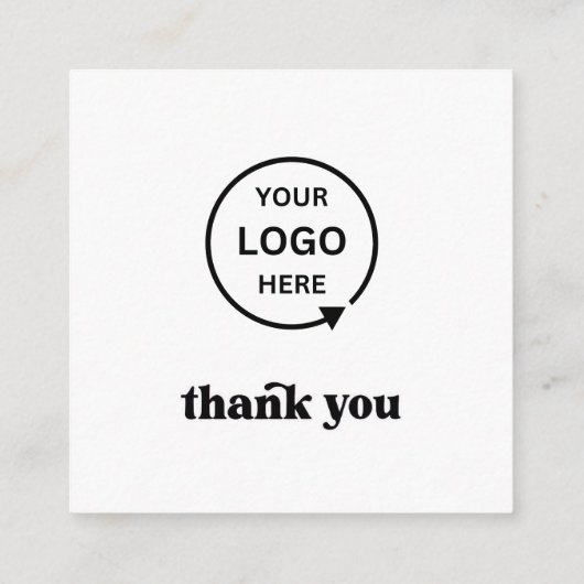 Schmuckkarte, Bestellnummer, Kleinunternehmen Begleitkarte (Rückseite)