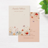 Schmuckkarte der Eleganten Wildblume (Schreibtisch)