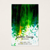 Schmuckkarte für den Schmuckzug Paint Stripe Earri (Rückseite)