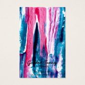 Schmuckkarte für den Schmuckzug Paint Stripe Earri (Rückseite)