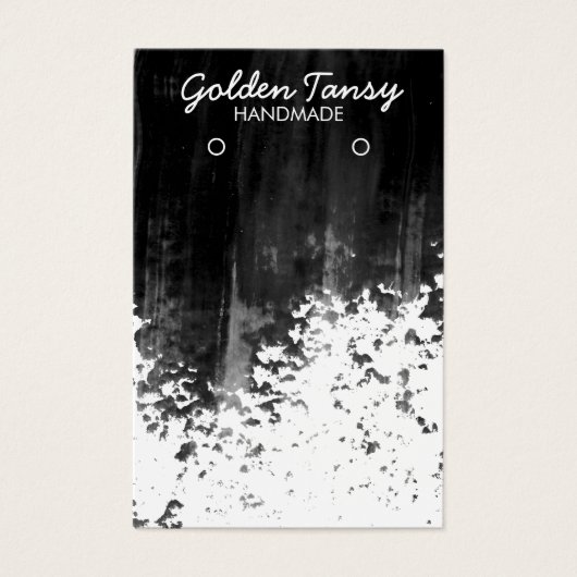 Schmuckkarte für den Schmuckzug Paint Stripe Earri (Vorderseite)