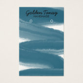 Schmuckkarte für die Tintenpatrone mit dem Erdring (Vorderseite)