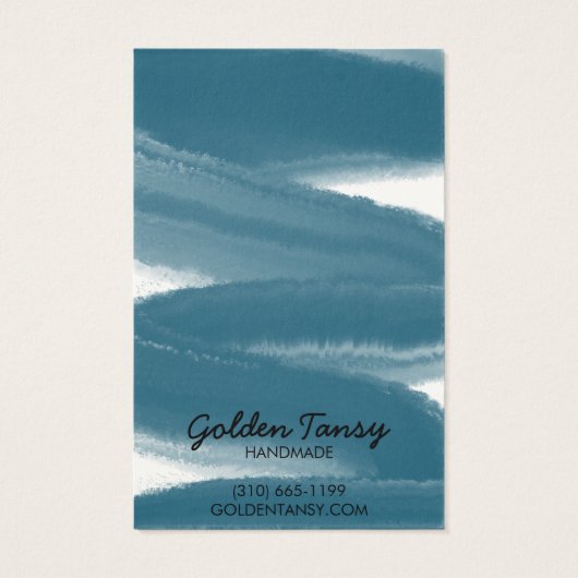 Schmuckkarte für die Tintenpatrone mit dem Erdring (Rückseite)