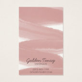 Schmuckkarte für die Tintenpatrone mit dem Erdring (Rückseite)