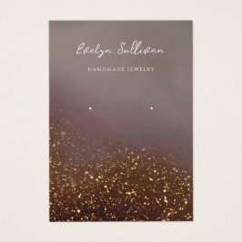 Schmuckkarte für flüssige Glitzer