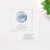 Schmuckkarte für Wasserfarbenmoon (Schreibtisch)