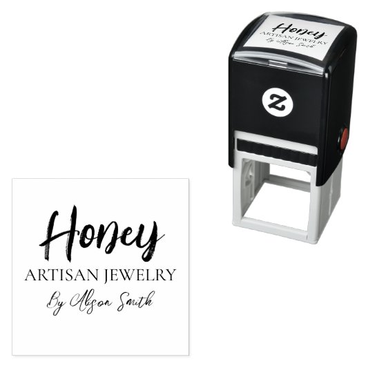 Schmuckkarte Permastempel (Beispiel)