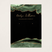 Schmuckkarte "Salbei grün" (Vorderseite)