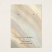 Schmuckkarte, Sandfarbe (Vorderseite)