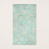 Schmuckkarte verdienen ・ Vintage Damaske (Rückseite)