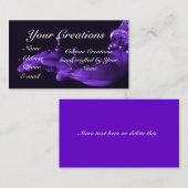 Schmuckkarte Visitenkarte (Vorne/Hinten)