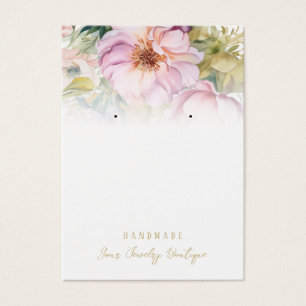 Schmuckkarten für Aquarellbilder sammeln Blume
