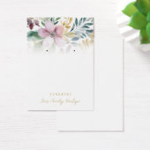 Schmuckkarten für Aquarellbilder sammeln Blume (Schreibtisch)