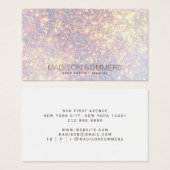 Schmuckkarten für den Glitzer (Vorne & Hinten)