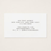 Schmuckkarten für den Glitzer (Rückseite)