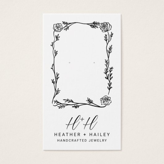 Schmuckkarten für die Blume (Vorderseite)