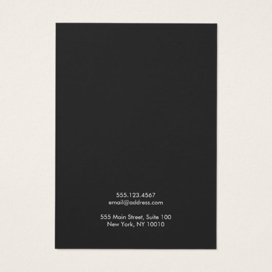 Schmuckkarton für Schwarze Blätter (Rückseite)