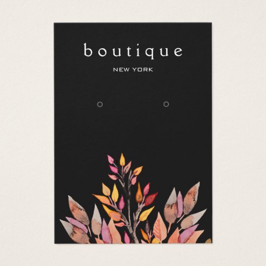 Schmuckkarton für Schwarze Blätter (Vorderseite)