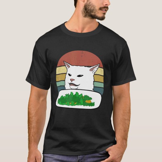 Schmuckkatze Behandlung von Salat T-Shirt (Vorderseite)