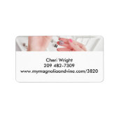 Schmuckmarke Adressaufkleber (Vorne)