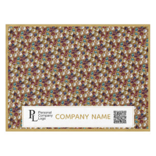 Schmuckmarkt Stall Werbegeschirr Messe Bling Tischdecke