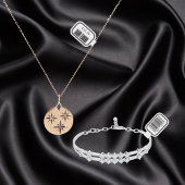 Schmuckpreislabel mit Firmenlogo und Strichcode Aufkleber