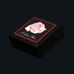 Schmuckschachtel für Liebe Rose<br><div class="desc">Sagen Sie, ich Liebe Sie mit dieser hübschen Rose Schmuckbox. Mit dieser Holzbox können Sie Schmuck, Pfannkuchen, einen Hochzeitsring usw. aufbewahren... Das Design stammt aus originalen Kunstwerken.</div>