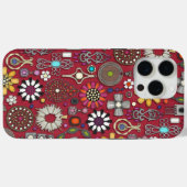 Schmuckschätze rot Case-Mate iPhone hülle (Rückseite (Horizontal))