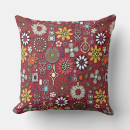 Schmuckschätze rot kissen