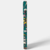 Schmuckschätze viridianisch grün Case-Mate iPhone hülle (Rückseite / Links)