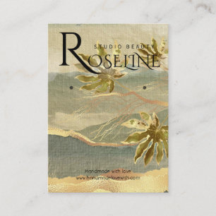 Schmuckschmuck-Ausstellung "Goldene Natur" Visitenkarte