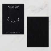 Schmucksteckkarte Visitenkarte (Vorne/Hinten)