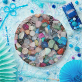 Schmucksteine Pappteller (Party)