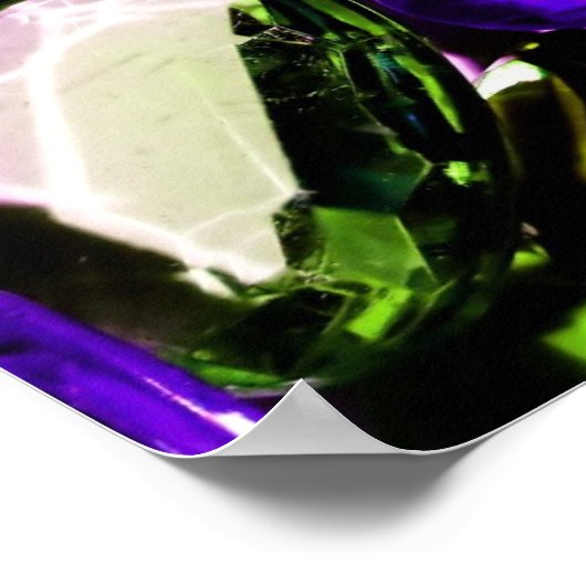 Schmucksteine Poster (Ecke)