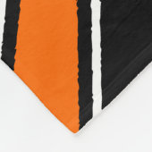 Schmuckstoff Stil 100215(2) - Bernstein und Orange Fleecedecke (Ecke)