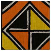 Schmuckstoff Stil 100215(2) - Bernstein und Orange Stoff (Nahaufnahme)