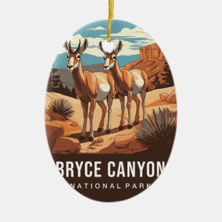 SCHMUCKSTÜCK BRYCE CANYON NATIONALPARK KERAMIK ORNAMENT