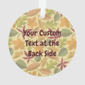 Schmuckstück Cartoon Ornament (Rückseite)