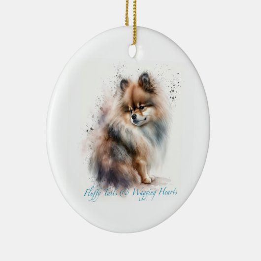 Schmuckstück des Spitzes Keramik Ornament (Rechts)