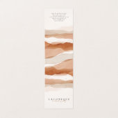 Schmuckstück | Neutral | Minimalistisch Visitenkarten (Außenseite Aufgefaltet)