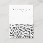 Schmuckstück | Polka Dot | Abstraktion  Visitenkarte (Vorderseite)