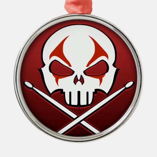 Schmuckstücke aus Schwermetall Ornament Aus Metall (Vorne)