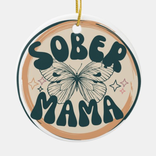 Schmuckstücke von Mama Keramik Ornament (Vorne)