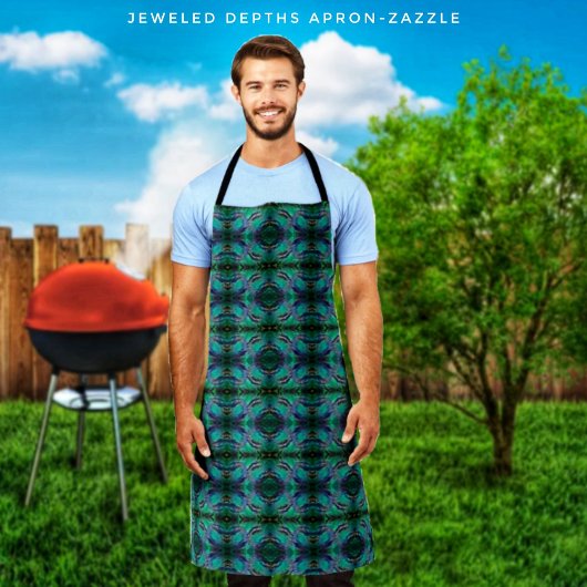 Schmucktiefen-II Schürze