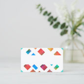 Schmuckton Moderne Visitenkartenvorlage Visitenkarte (Stehend Vorderseite)