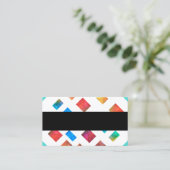 Schmuckton Moderne Visitenkartenvorlage Visitenkarte (Stehend Vorderseite)