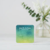 Schmucktöne aus weißem Druck Telefonnummerkarte (Stehend Vorderseite)