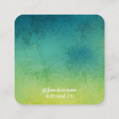 Schmucktöne aus weißem Druck Telefonnummerkarte (Rückseite)