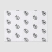 Schmuckverpackung für Markenbezeichnungen für Unte Seidenpapier (Vorderseite)